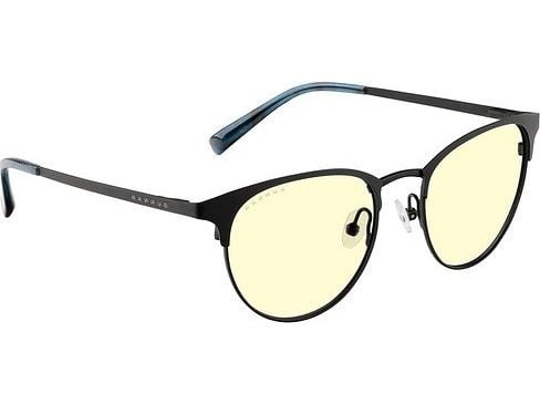 Gunnar Optiks Apex, Unisex, Oval, Sort, Blå, Rav, 5,1 cm, 14 cm