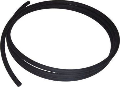 Alphacool EPDM-putki, letku, 11/8mm - musta 3m