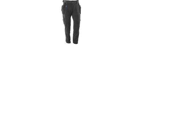 MASCOT 17031-311-09, Bukser, Alle kjønn, Sort, Elastan, Nylon, 235 g/m², 8%