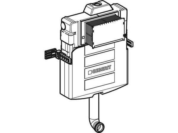 Inbyggnadscistern Sigma OEM 12 cm 6/3 l