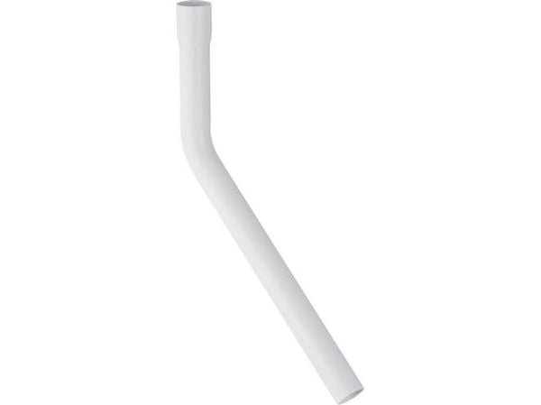 Skyllerørsforlænger 45gr 32mm hvid m/mf