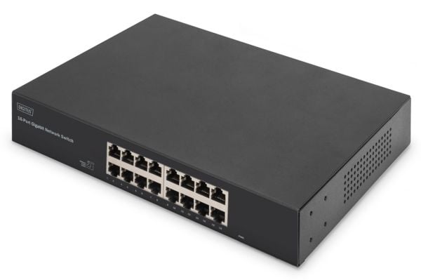 Digitus DN-80112-2, Hallitsematon, Gigabit Ethernet (10/100/1000)