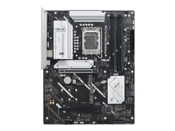 ASUS PRIME B860-PLUS-CSM, Intel, LGA 1851 (Socket V1), Intel Core Ultra (Series 2), DDR5-SDRAM, 256 GB, DIMM