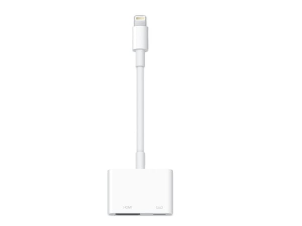 Apple Lightning Digital AV Adapter - Lightning-kabel - Lightning hann til HDMI, Lightning hunn