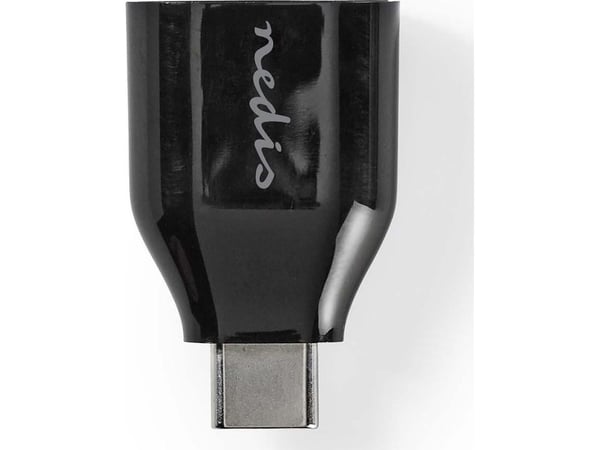 Nedis CCGB60915BK, USB C, USB A, Svart
