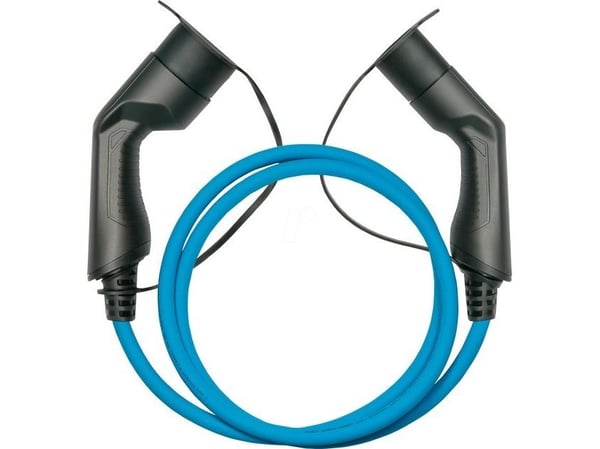 Ladeladerkabel til bil Alcasa Type 2 11kW 7,5 m (EVC01-075B)