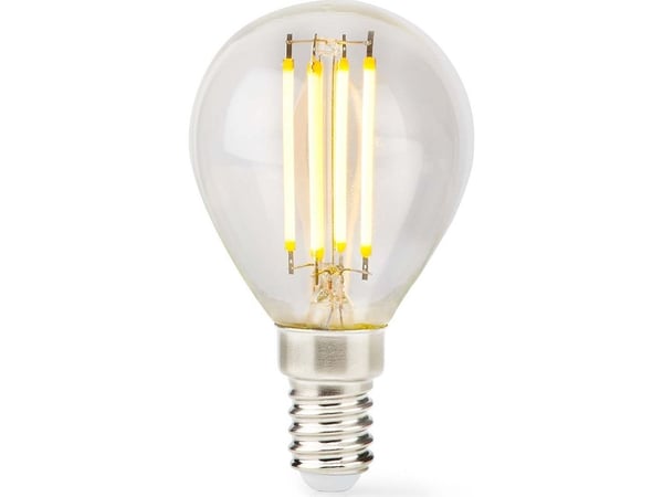 Nedis LBFE14G452, 4,5 W, 42 W, E14, 470 lm, 15000 timer, Varm hvit