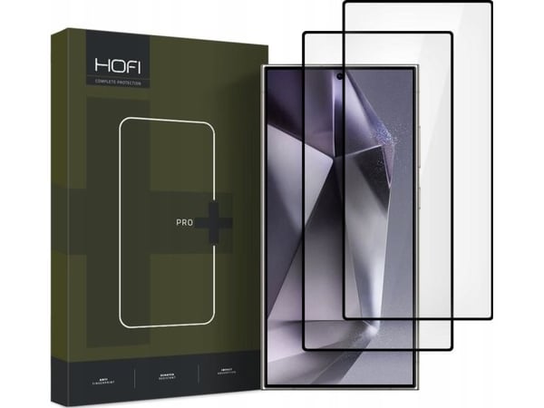 HOFI GLASS PRO+ 2-PAKNING GALAXY S25 ULTRA SVART HERDET GLASS