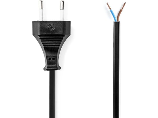 Nedis CEGL11700BK30, 3 m, Virtapistoke tyyppi C, H03VVH2-F