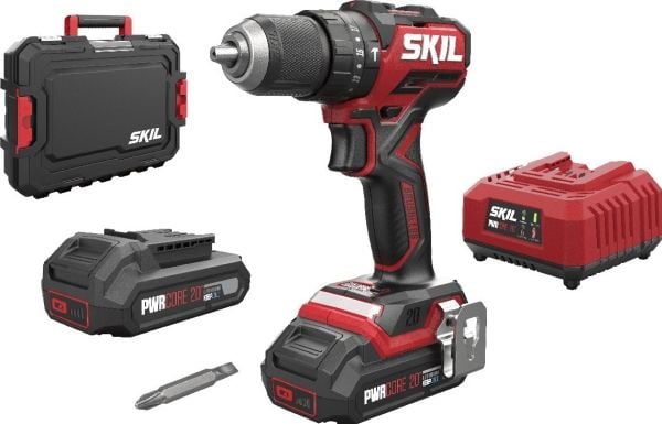 Bore-/skrumaskin Skil 3075HC 20 V 2 x batteri 2 Ah
