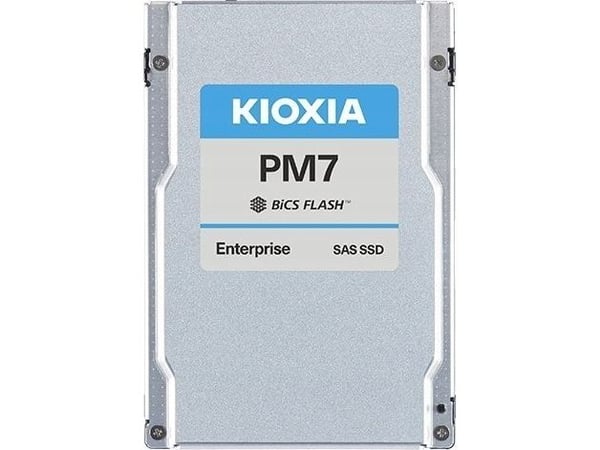 Kioxia PM7-R, 1920 GB, 2,5", 4200 MB/s, 22,5 Gbit/s.
