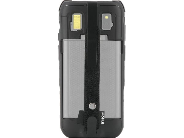 Mobilis PROTECH - Baksidedeksel for datafangstterminal - robust - med håndstropp - svart - for Honeywell CT47