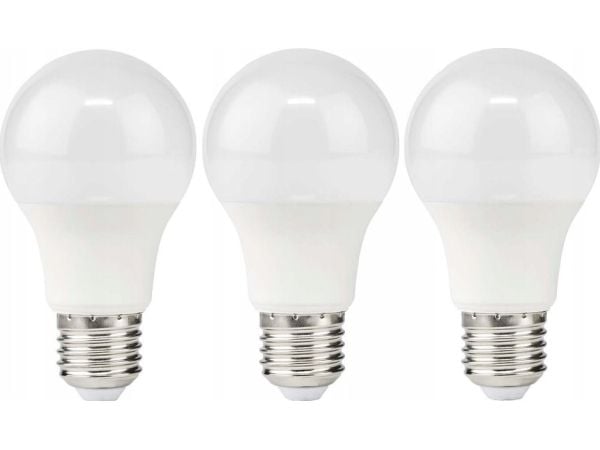 Nedis LBE27A603P3, 11 W, 80 W, E27, 1055 lm, 15000 timer, Varm hvit