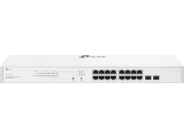 TP-Link Festa FS318GP, L2/L2+, Gigabit Ethernet (10/100/1000), Power over Ethernet (PoE)-støtte, Rack-feste