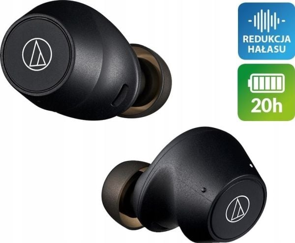 Audio-Technica ATH-CKS30TW+ hodetelefoner, svarte