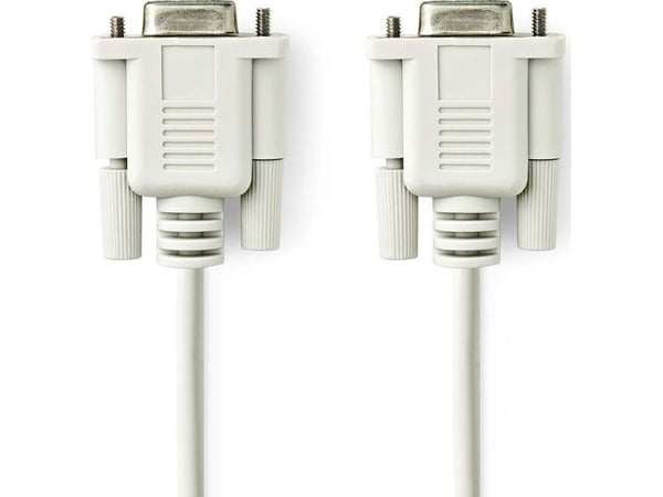 Nedis CCGL52055IV20, 2 m, VGA (D-Sub), VGA (D-Sub), Hunkjønn, Hunkjønn, Elfenben