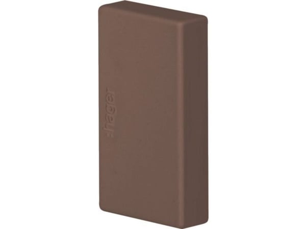 Hager LFF2003568014 Päätykappale (S x K) 33 mm x 20 mm Ruskea 1 kpl