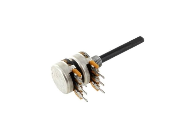 OMEG PC2G16BU CEP F22 F:35 B22K PC2G16BU CEP F22 F:35 B22K Drejepotentiometri Stereo 0,12 W 22 kΩ 1 stk