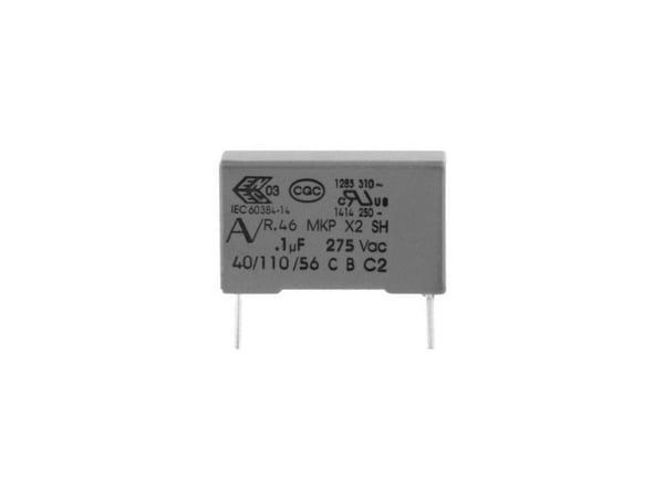 Kemet R463W510000M1M+ 1 kpl MKP-kohinanvaimennuskondensaattori säteittäisellä johdolla 10 µF 300 V 20% 37,5 mm (L x S x K) 41,5 x 30 x 45 mm