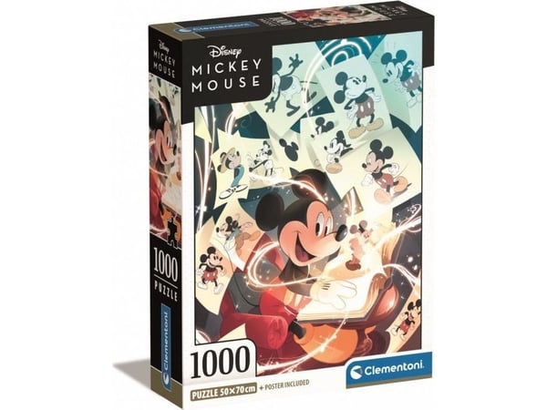 CLE-palapeli 1000 Compact MickeyMouse juhlapeli 39811