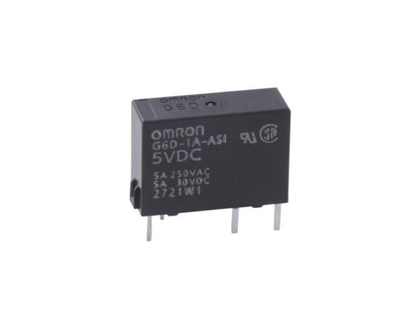 Omron G6D-1A-ASI 24DC Tulostusrele 24 V/DC 5 A 1 x rajakytkin 1 kpl 1 kpl