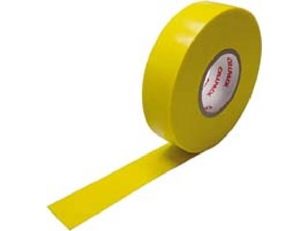 Cellpack isoleringstejp 128 PVC gul 25 m (145799)