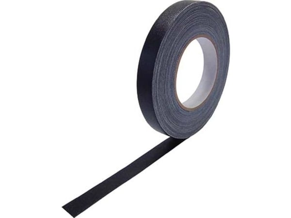 CellPack tekstiltape Nr. 90 svart (L x B) 50 m x 25 mm (1 stk)