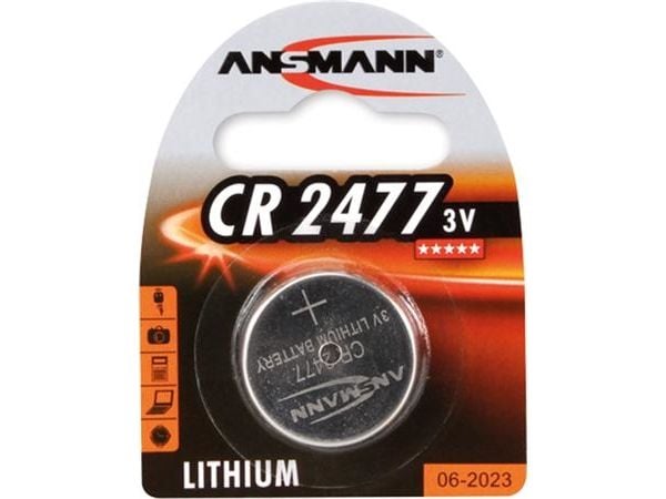 ANSMANN - CR2477 Batterier - Li