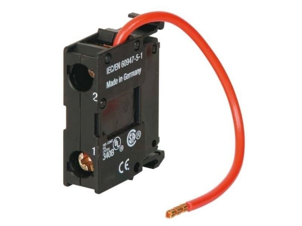 Eaton M22-XLED-T, Sort, IP20