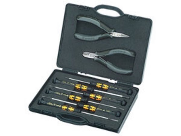 Knipex 00 20 18 ESD, 215 mm, 50 mm, 160 mm, 430 g, 8 verktøy, Tyskland