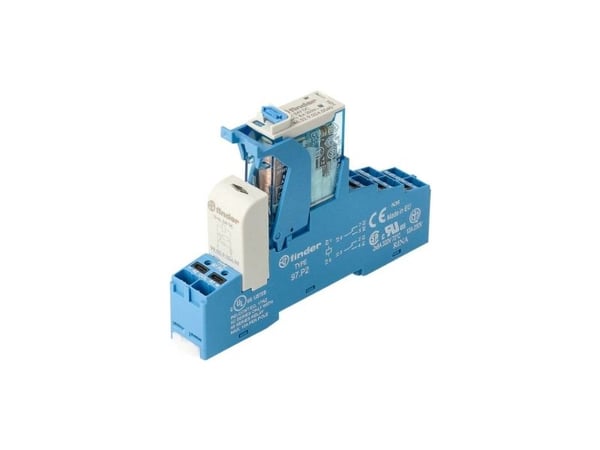 Finder 4C.P2.9.024.5050 Koblingsrelæ 24 V/DC 8 A 2 x omskifter 10 stk