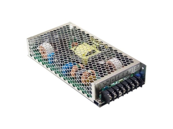MEAN WELL HRP-200-24, 201,6 W, 85 - 264 V, 47 - 63 Hz, 2.1/115VC, 1.1/230VC, Aktiv, 16 ms