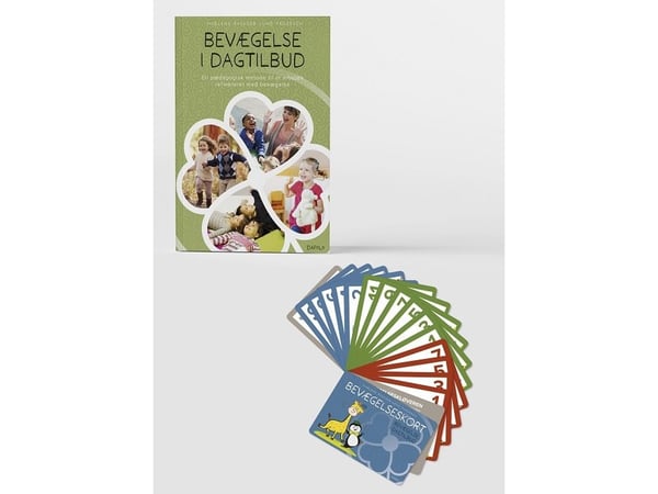 Bevegelse i barnehagen (inkl. bevegelseskort) | Marlene Rosager Lund Pedersen | Språk: Dansk