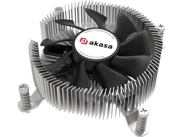 Akasa matalaprofiilinen CPU-jäähdytin, Intel LGA1700 - kupari ja alumiini