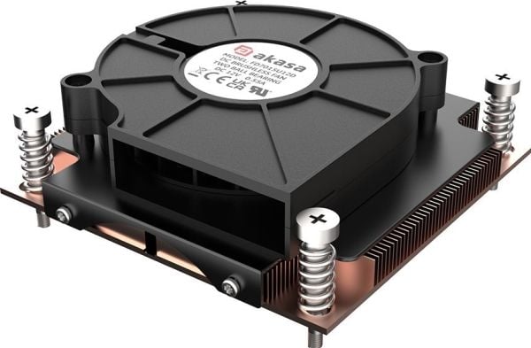 CPU-jäähdytin Akasa 1U Intel LGA 1700 CPU-Kühler - Kupfer