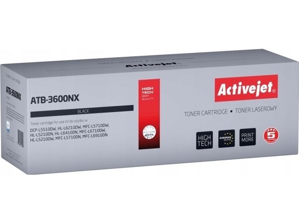 Activejet ATB-3600NX, 6000 sidor, Svart, 1 styck