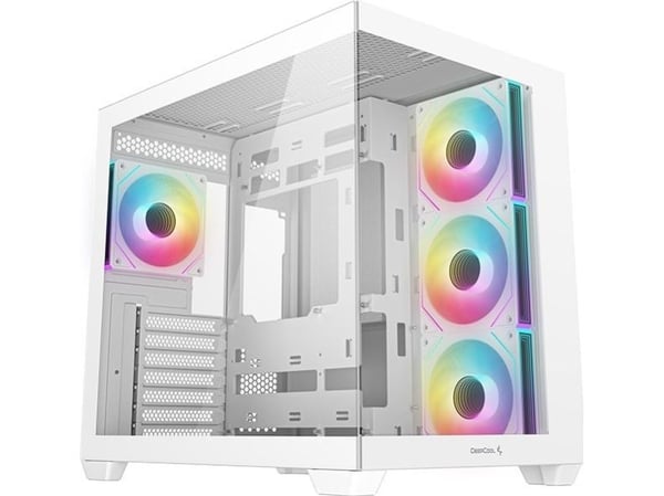 Deepcool CG530 4F WH | White | Mid Tower | Power supply included No