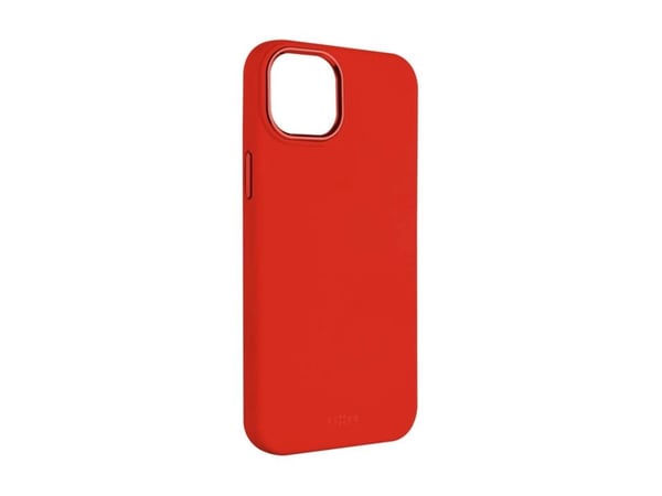 Fixed MagFlow - Baksidedeksel for mobiltelefon - MagSafe-samsvar - væskesilikon - rød - for Apple iPhone 16 Pro Max
