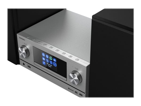 Kenwood M-9000S - Mikrosystem - 2 x 50 watt - sølv