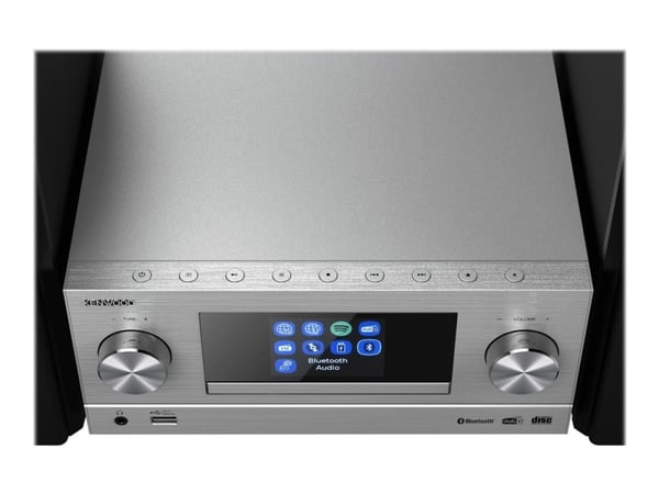 Kenwood M-9000S - Mikrosystem - 2 x 50 watt - sølv