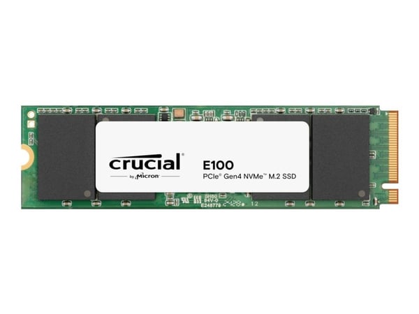 Crucial E100 - SSD - 1 TB - intern - M.2 2280 - PCIe 4.0 x4 (NVMe)