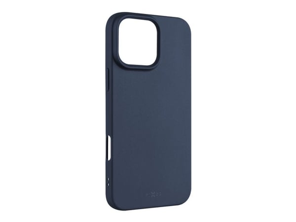 Fixed Story - Baksidedeksel for mobiltelefon - rubberized - bløt gummi - blå - for Apple iPhone 16 Pro Max