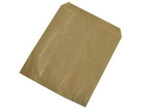 Bagerpåse 0,25 kg B140xH170+20 mm papper 40 g, brun, 1000 st/fp