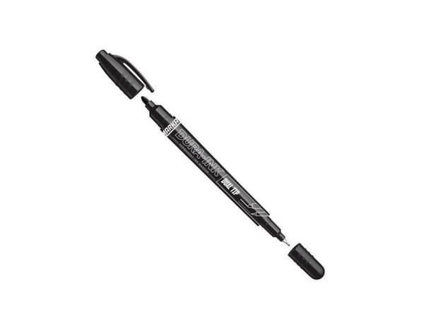 Bläckpenna Markal Dual Tip Svart