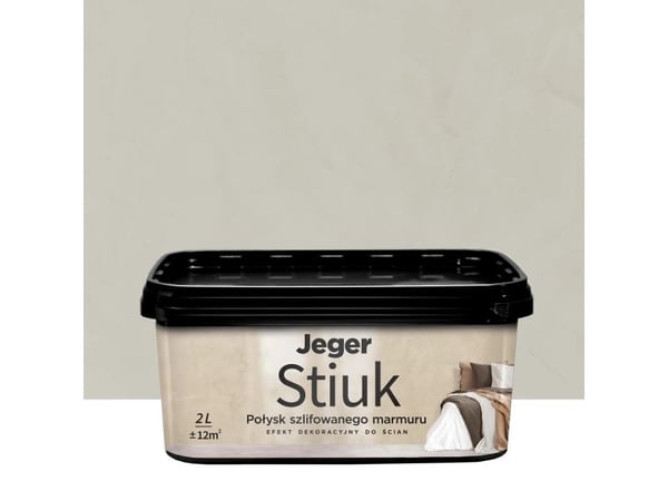 Dekorpuss Jäger STIUK MOON, grå, 2 l