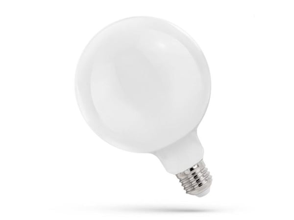 Spectrum LED GLOB G125 E-27 230V 11W COG WW MILKY SPECTRUM unihimp