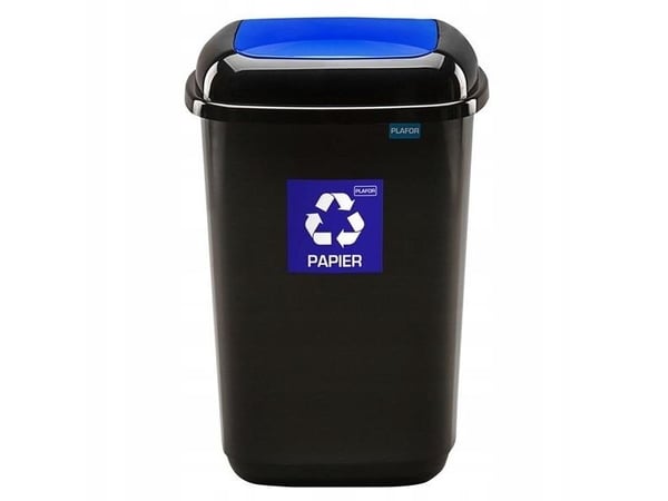 Plafor Roskakori 28 L- Recyccling - Sininen
