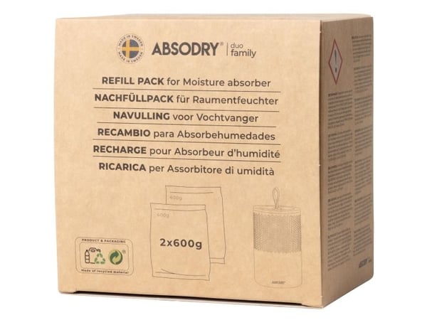 Absodry Duo Family Refill Bag 2-Pack