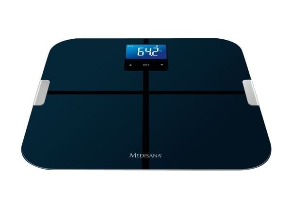 Medisana BS 440, Elektronisk personvekt, 180 kg, Blå, 180 kg, kg, lb, ST, firkant