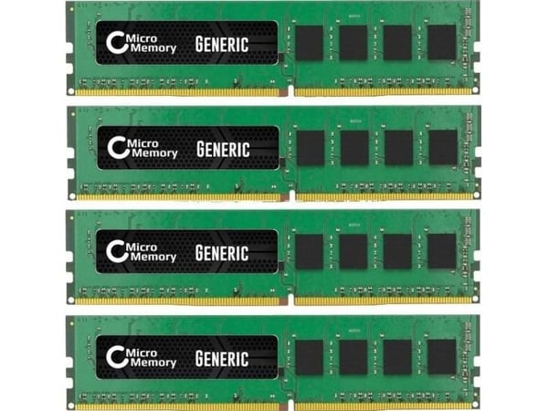 CoreParts - DDR3 - sett - 8 GB: 4 x 2 GB - DIMM 240-pin - 1600 MHz / PC3-12800 - registrert - ECC
